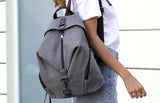 Women's Junie Style Canvas Backpack