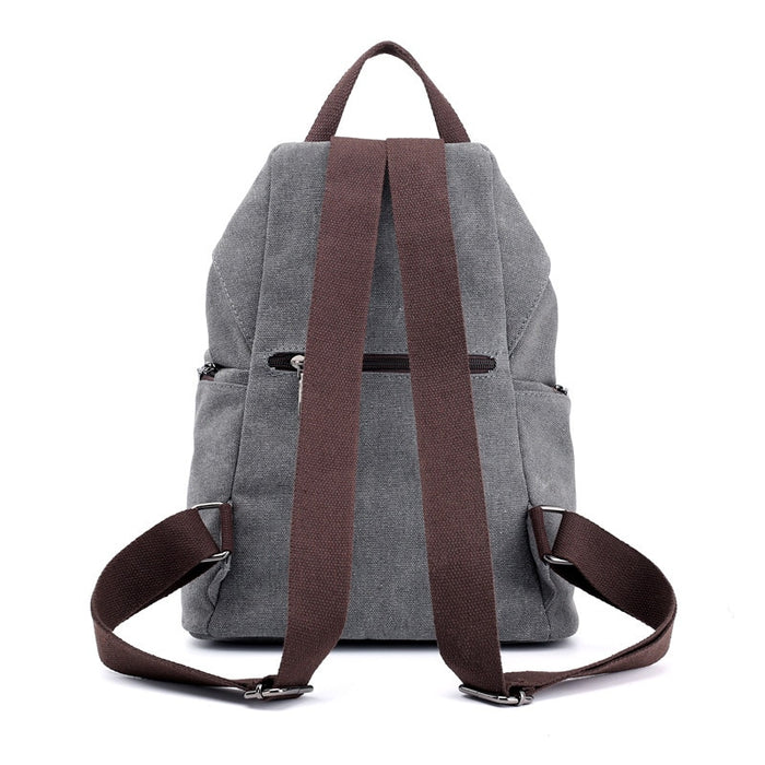 Women's Junie Style Canvas Backpack