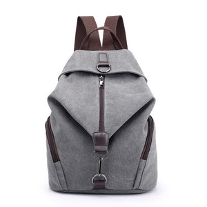 Women's Junie Style Canvas Backpack