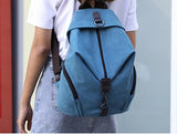 Women's Junie Style Canvas Backpack