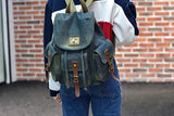 Women's Vintage Denim Backpack