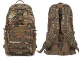 35L Tactical Camouflage Waterproof Military Molle Backpack