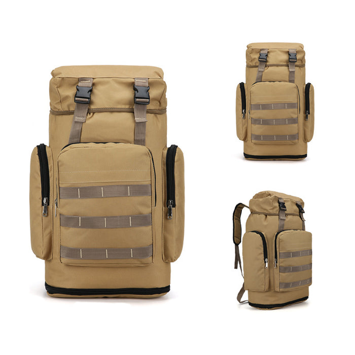 65L Large Capacity Hiking Camping Military Molle Backpack