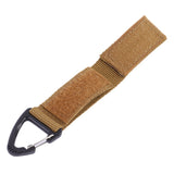 Nylon Molle Belt Hanging Carabiner Key Hook Strap Buckle