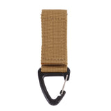 Nylon Molle Belt Hanging Carabiner Key Hook Strap Buckle