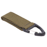 Nylon Molle Belt Hanging Carabiner Key Hook Strap Buckle