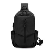 Military Style 5L Sling Backpack with USB Charging