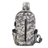 Military Style 5L Sling Backpack with USB Charging