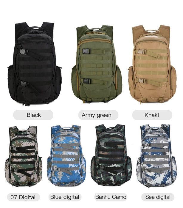 35L Military Molle Shell Style Backpack