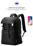 Large Capacity Top Loaded Travel USB Charging Laptop Backpack