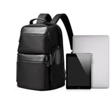 Women's Nylon Waterproof USB Charging 15.6 Inch Laptop Backpack