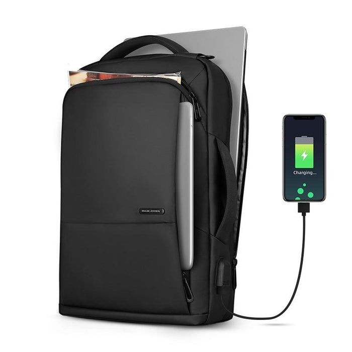 Mark Ryden Large Capacity USB Charging 15.6 Inch Laptop Backpack