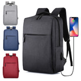 Classic USB Charging School Backpack