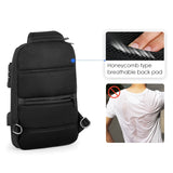 Mark Ryden TSA Approved Lock USB Charging Shoulder Sling Backpack