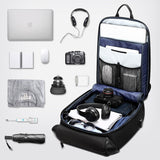 Large Capacity Top Loaded Travel USB Charging Laptop Backpack