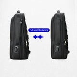 Men's Business USB Charging 15.6 Inch Laptop Backpack