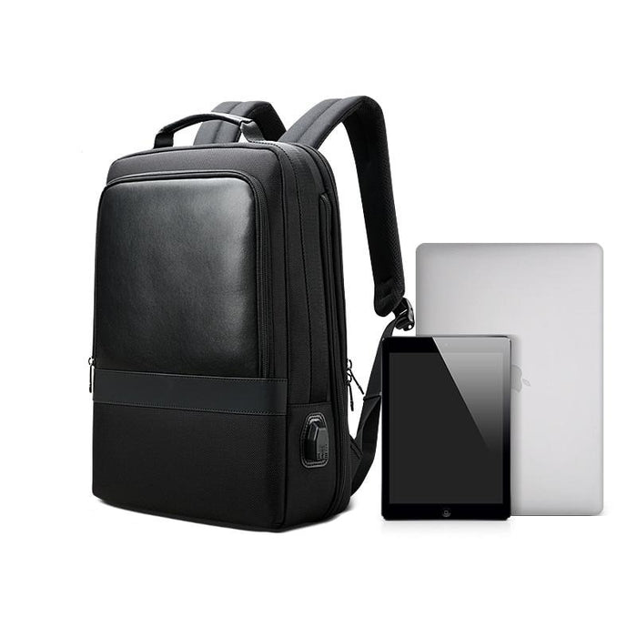 Men's Business USB Charging 15.6 Inch Laptop Backpack