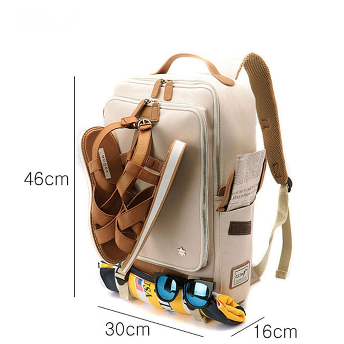 15.6 Inch Multifunctional Casual Travel Laptop Backpack