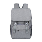 Maternity - Baby Diaper Organizer Backpack with Diaper Mat and USB Charging Port