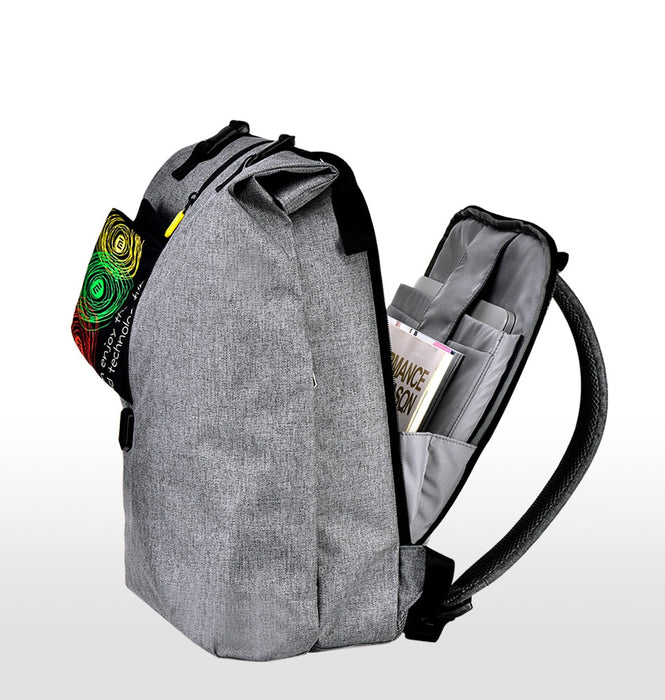 14inch Outdoor Roll Top Laptop Backpack