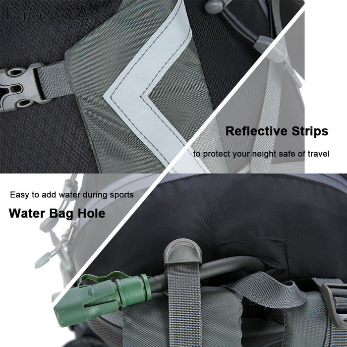 30L Medium Waterproof Anti-Tear Nylon Hiking Backpack