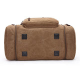 Men's Carry On Canvas Travel Duffel Bag