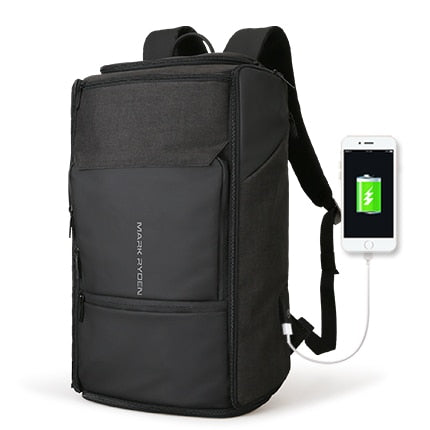 Mark Ryden Men's High Capacity Travel Backpack with USB Charging