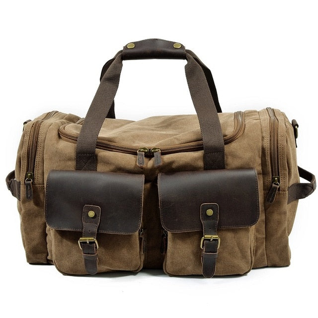 Men's Vintage Explorer Duffel Bag