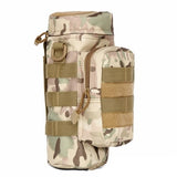 Molle Tactical Water Bottle Attachment with Zipper Pouch