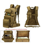 25L Molle Military Tactical Back with USB Charging