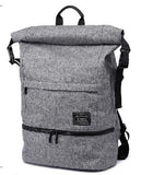 Men's Large Oxford Top Loaded Wet Dry Travel Backpack