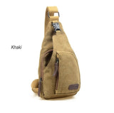 Men's Mini Canvas Shoulder Sling Bag