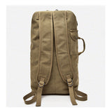 40L Tactical Military Duffel Classic Canvas Drab Bag with Shoulder Straps