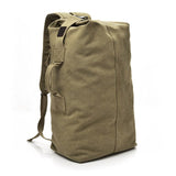 40L Tactical Military Duffel Classic Canvas Drab Bag with Shoulder Straps