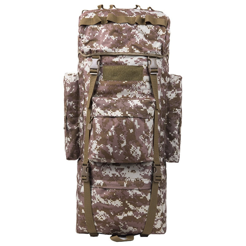 Metal Rucksack 100L Internal Metal U Frame Military Rucksack Backpack Built-In Rainco ...