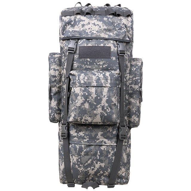 Metal Rucksack 100L Internal Metal U Frame Military Rucksack Backpack Built-In Rainco ...