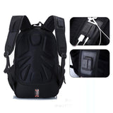 17" Laptop Swiss Design Heavy Duty Backpack with USB Charging Port and Lock