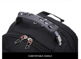 17" Laptop Swiss Design Heavy Duty Backpack with USB Charging Port and Lock