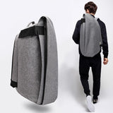 Men's Oxford Trendy Fashion Modern 15" Laptop Backpack with USB Charging