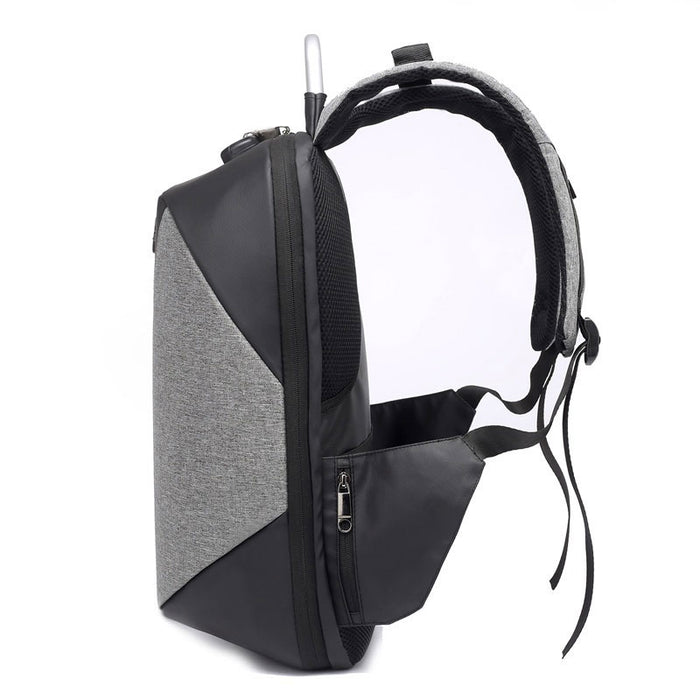 eRucks Men's Medium Anti-Theft 15" Laptop Backpack with USB Charging and TSA Lock