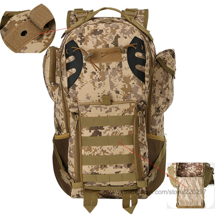 35L Modern Military MOLLE Tactical Army Backpack