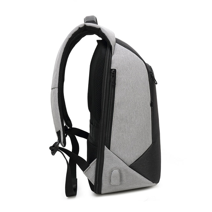 Men's Small Fashion Anti-Theft Backpack with USB Charging
