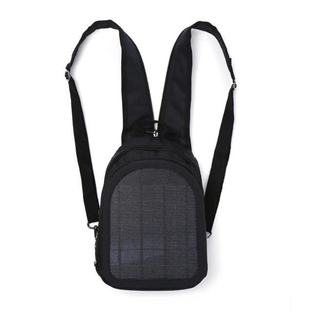 Solar Powered Ultralight Travel Backpack with USB Charging