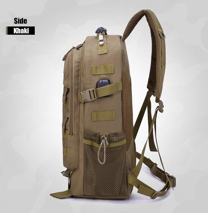 30L Military Molle Backpack with USB Charging