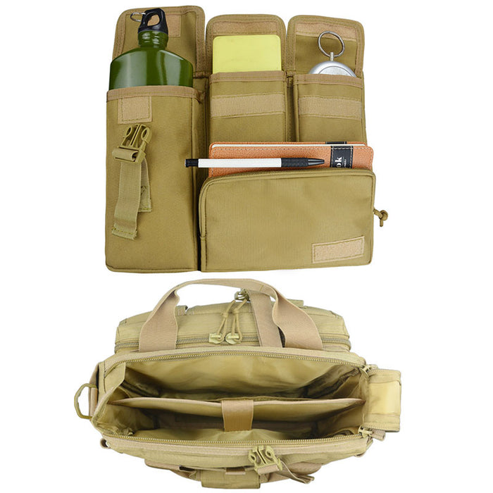 Military MOLLE Tactical Laptop Messenger 15" Laptop Shoulder Bag