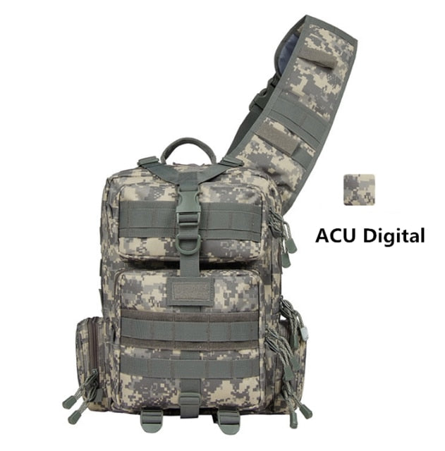 35L Military MOLLE Tactical Army Sling Backpack
