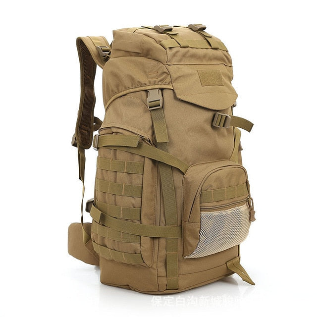 60L Military MOLLE Tactical Army Backpack