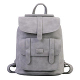 Women's Vegan Suede Leather Mini Backpack