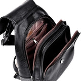 Women's Small Vegan Leather Backpack