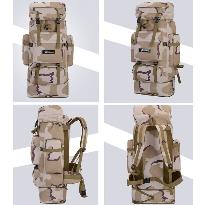 70L Large Military Tactical Army Backpack Rucksack